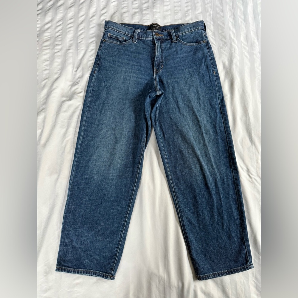 Banana Republic Women’s Curvy Barrel Jean Dark Wash Size 30/10R